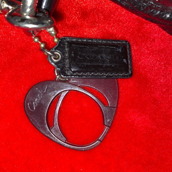 Coach Poppy black Front Flap Handbag - Picture 4 of 11